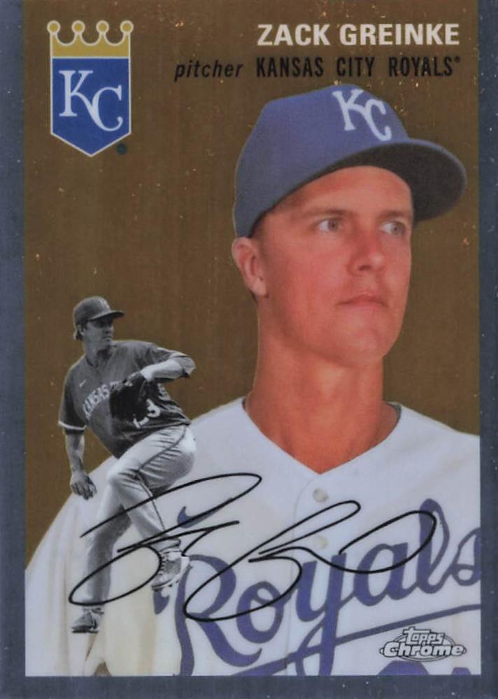 #272 Zack Greinke - Kansas City Royals - 2023 Topps Chrome Platinum Anniversary Baseball