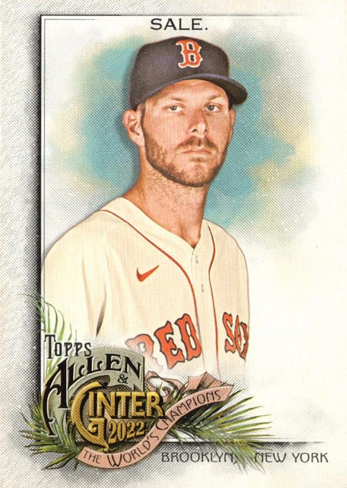 #272 Chris Sale - Boston Red Sox - 2022 Topps Allen & Ginter Baseball