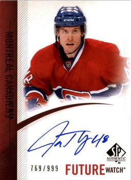 #272 J.T. Wyman - Montreal Canadiens - 2010-11 SP Authentic Hockey