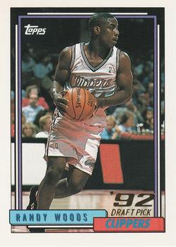 #272b Randy Woods - Los Angelesippers - 1992-93 Topps Basketball