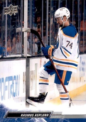 #272b Rasmus Asplund - Buffalo Sabres - 2022-23 Upper Deck Hockey