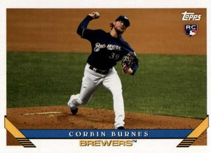 #273 Corbin Burnes - Milwaukee Brewers - 2019 Topps Archives Baseball