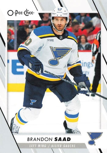 #273 Brandon Saad - St. Louis Blues - 2023-24 O-Pee-Chee Hockey