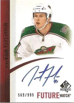 #273 Justin Falk - Minnesota Wild - 2010-11 SP Authentic Hockey
