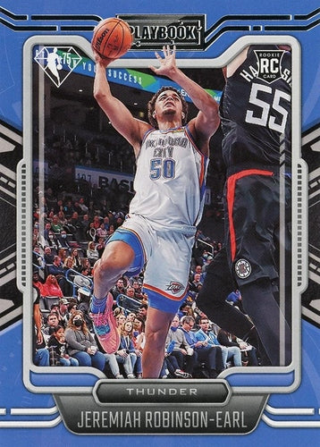 #273 Jeremiah Robinson-Earl - Oklahoma City Thunder - 2021-22 Panini Chronicles Basketball