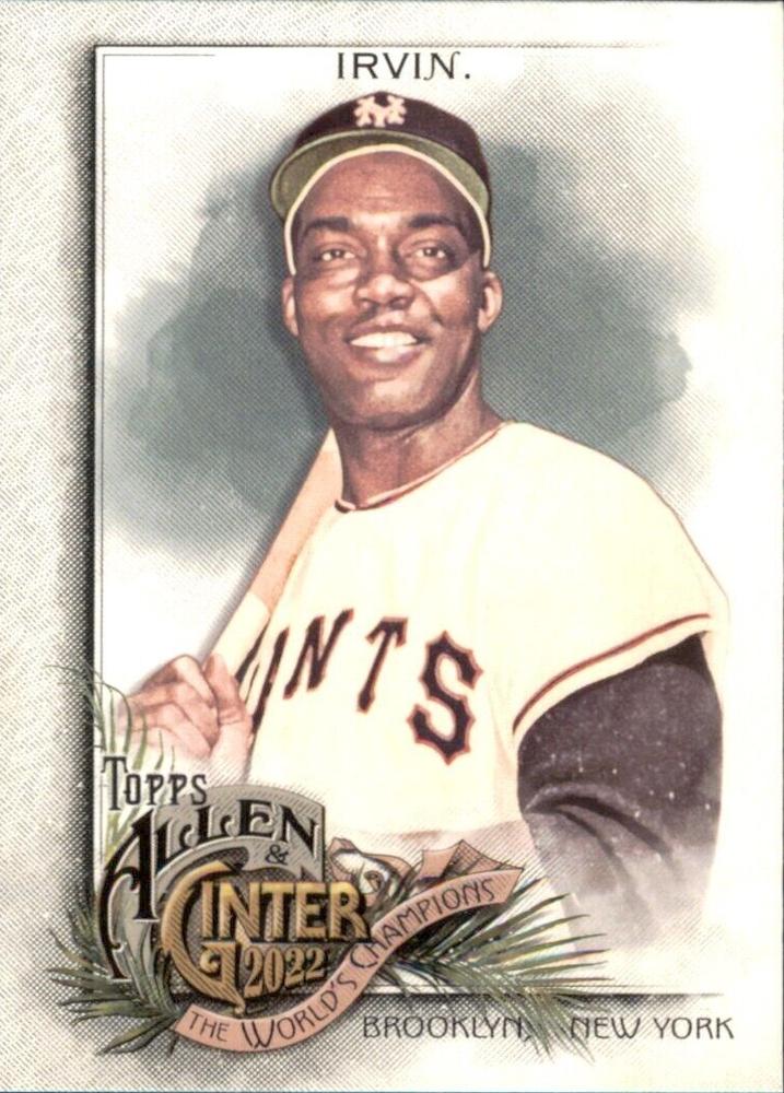 #273 Monte Irvin - New York Giants - 2022 Topps Allen & Ginter Baseball