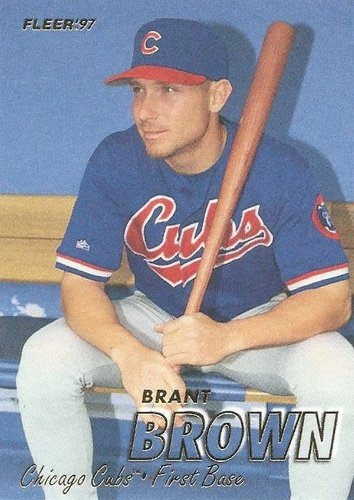 #273 Brant Brown - Chicago Cubs - 1997 Fleer Baseball