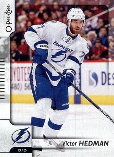 #273 Victor Hedman - Tampa Bay Lightning - 2017-18 O-Pee-Chee Hockey