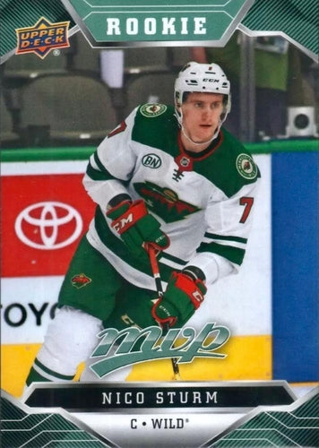 #273 Nico Sturm - Minnesota Wild - 2019-20 Upper Deck MVP Hockey