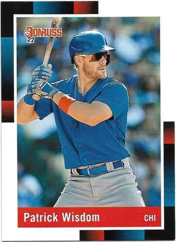 #273 Patrick Wisdom - Chicago Cubs - 2022 Donruss Baseball