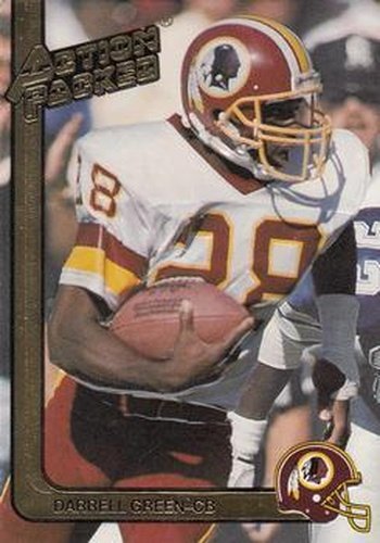 #273 Darrell Green - Washington Redskins - 1991 Action Packed Football