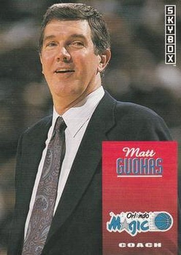 #273 Matt Guokas - Orlando Magic - 1992-93 SkyBox Basketball