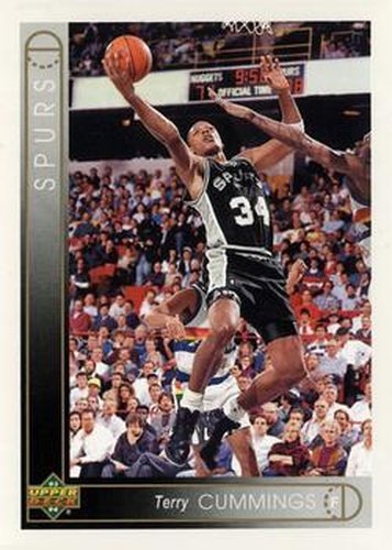 #273 Terry Cummings - San Antonio Spurs - 1993-94 Upper Deck Basketball