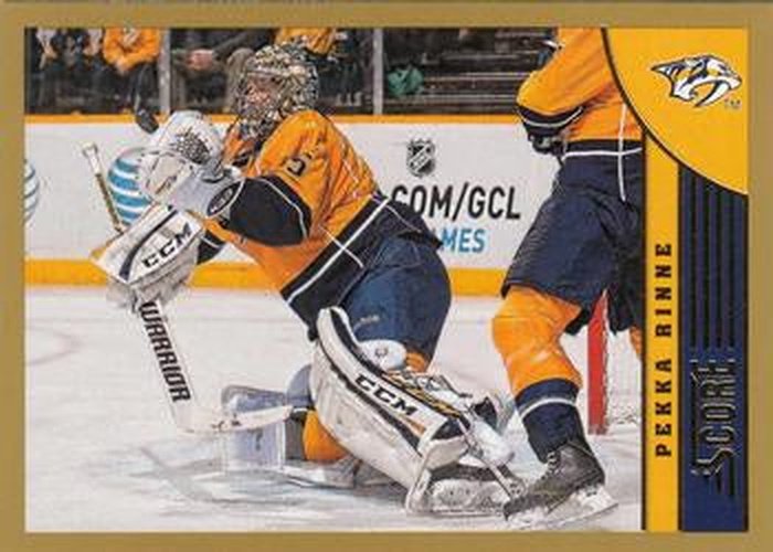 #273 Pekka Rinne - Nashville Predators - 2013-14 Score - Gold Hockey