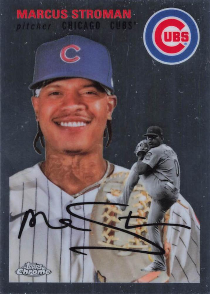 #273 Marcus Stroman - Chicago Cubs - 2023 Topps Chrome Platinum Anniversary Baseball
