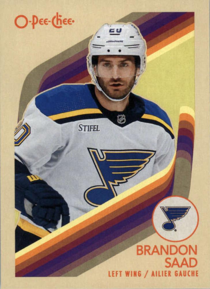 #273 Brandon Saad - St. Louis Blues - 2023-24 O-Pee-Chee - Retro Hockey