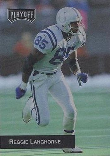 #273 Reggie Langhorne - Indianapolis Colts - 1993 Playoff Football