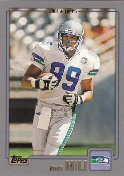 #273 Itula Mili - Seattle Seahawks - 2001 Topps Football
