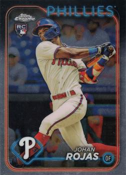 #273 Johan Rojas - Philadelphia Phillies - 2024 Topps Chrome Baseball