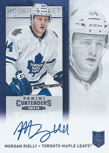 #273b Morgan Rielly - Toronto Maple Leafs - 2013-14 Panini Contenders Hockey
