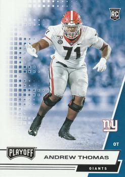 #274 Andrew Thomas - New York Giants - 2020 Panini Playoff Football