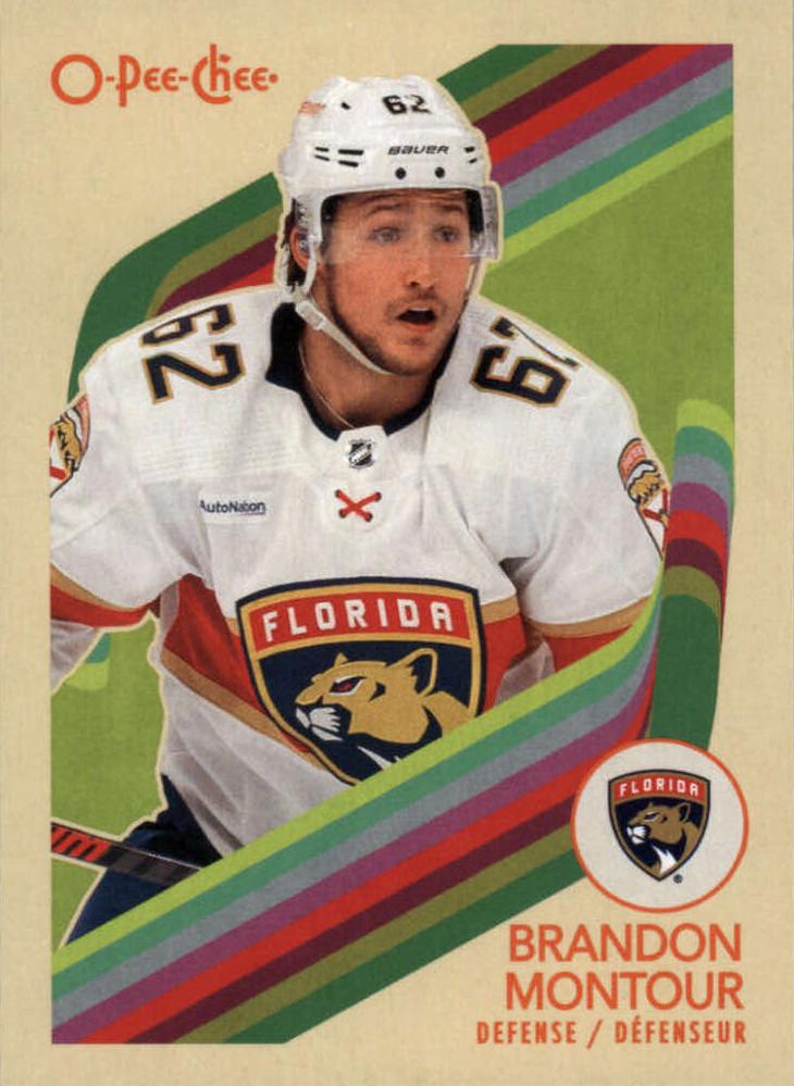 #274 Brandon Montour - Florida Panthers - 2023-24 O-Pee-Chee - Retro Hockey