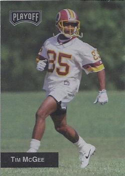 #274 Tim McGee - Washington Redskins - 1993 Playoff Football