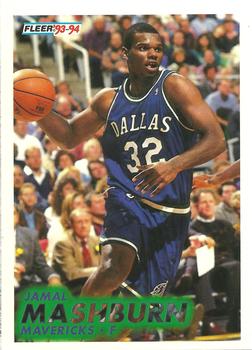 #274 Jamal Mashburn - Dallas Mavericks - 1993-94 Fleer Basketball