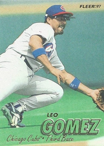 #274 Leo Gomez - Chicago Cubs - 1997 Fleer Baseball
