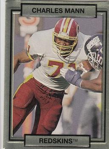 #274 Charles Mann - Washington Redskins - 1990 Action Packed Football