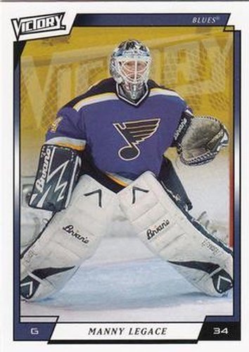 #274 Manny Legace - St. Louis Blues - 2006-07 Upper Deck Victory Update Hockey