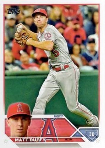 #274 Matt Duffy - Los Angeles Angels - 2023 Topps Baseball