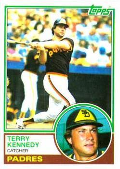 #274 Terry Kennedy - San Diego Padres - 1983 Topps Baseball