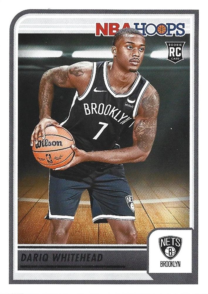 #274 Dariq Whitehead - Brooklyn Nets - 2023-24 Hoops Basketball
