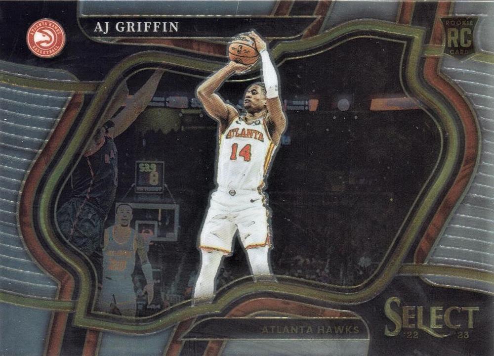 #274 AJ Griffin - Atlanta Hawks - 2022-23 Panini Select Basketball