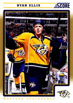 #274 Ryan Ellis - Nashville Predators - 2012-13 Score - Gold Rush Hockey