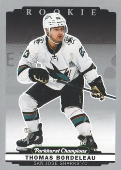 #274 Thomas Bordeleau - San Jose Sharks - 2022-23 Parkhurst Champions - Silver Hockey