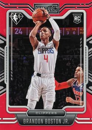 #274 Brandon Boston Jr. - Los Angeles Clippers - 2021-22 Panini Chronicles Basketball