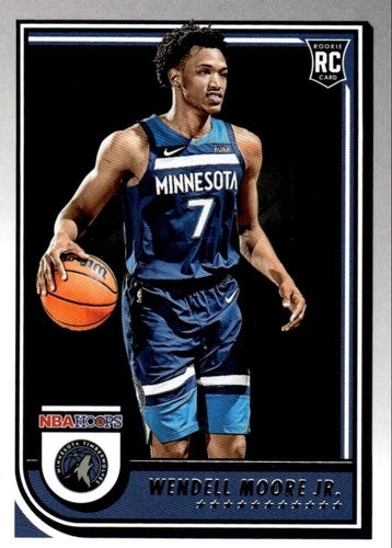 #274 Wendell Moore Jr. - Minnesota Timberwolves - 2022-23 Hoops Basketball