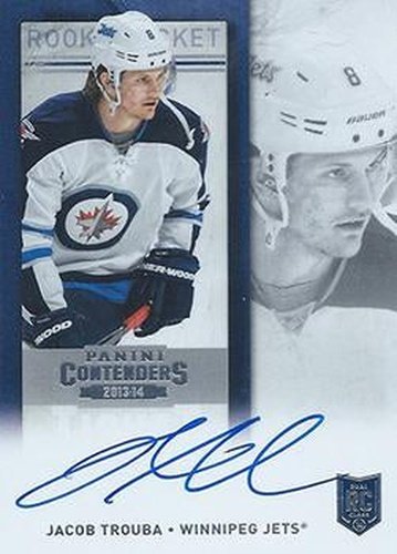 #274a Jacob Trouba - Winnipeg Jets - 2013-14 Panini Contenders Hockey