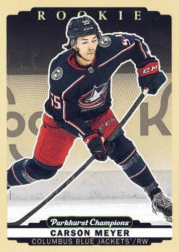 #275 Carson Meyer - Columbus Blue Jackets - 2022-23 Parkhurst Champions Hockey