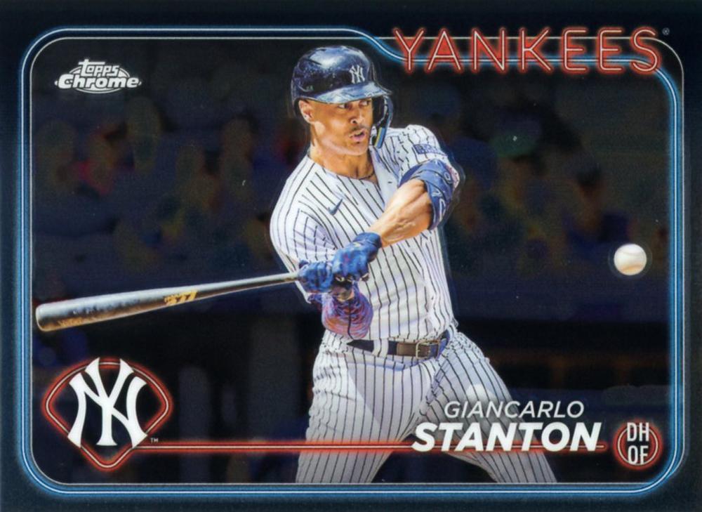 #275 Giancarlo Stanton - New York Yankees - 2024 Topps Chrome Baseball