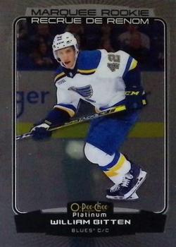 #275 William Bitten - St. Louis Blues - 2022-23 O-Pee-Chee Platinum Hockey