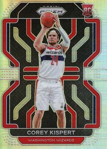 #275 Corey Kispert - Washington Wizards - 2021-22 Panini Prizm - Silver Basketball