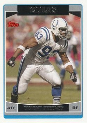 #275 Dwight Freeney - Indianapolis Colts - 2006 Topps Football