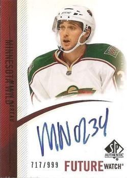 #275 Maxim Noreau - Minnesota Wild - 2010-11 SP Authentic Hockey
