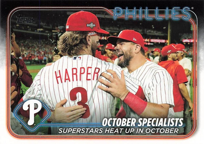 #275 October Specialists: Superstars Heat Up in October - Philadelphia Phillies - 2024 Topps Baseball