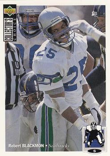 #275 Robert Blackmon - Seattle Seahawks - 1994 Collector's Choice Football