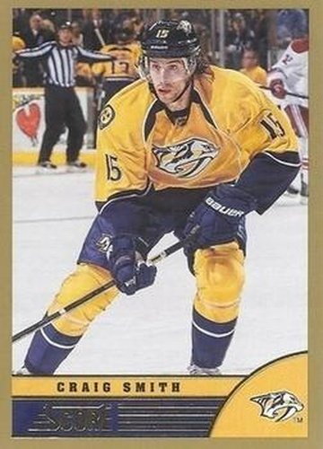 #275 Craig Smith - Nashville Predators - 2013-14 Score - Gold Hockey