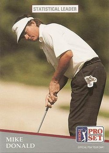 #275 Mike Donald - 1991 Pro Set PGA Tour Golf